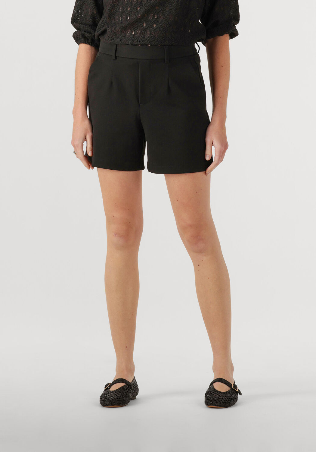 Zwarte OBJECT Korte broek OBJLISA MW RE SHORTS - large