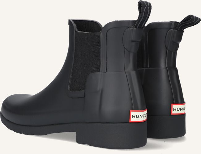 Zwarte HUNTER Regenlaarzen WOMENS REFINED CHELSEA Zwarte HUNTER Regenlaarzen WOMENS REFINED CHELSEA - large