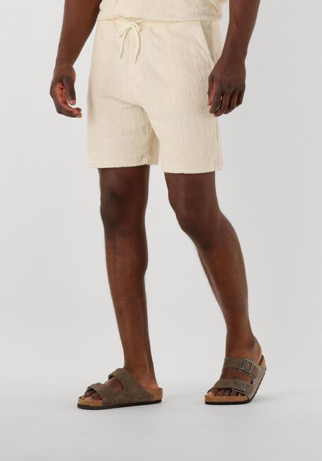Ecru SHIWI Korte broek MEN TONY TOWELING SHORTS GEO SUN - large