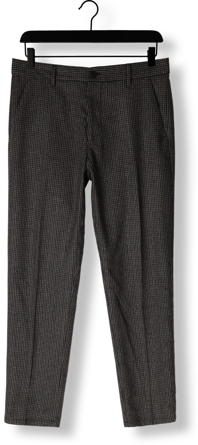 SELECTED HOMME Heren Broeken Slhstraight-william Wool Dn 196 Pants W Beige