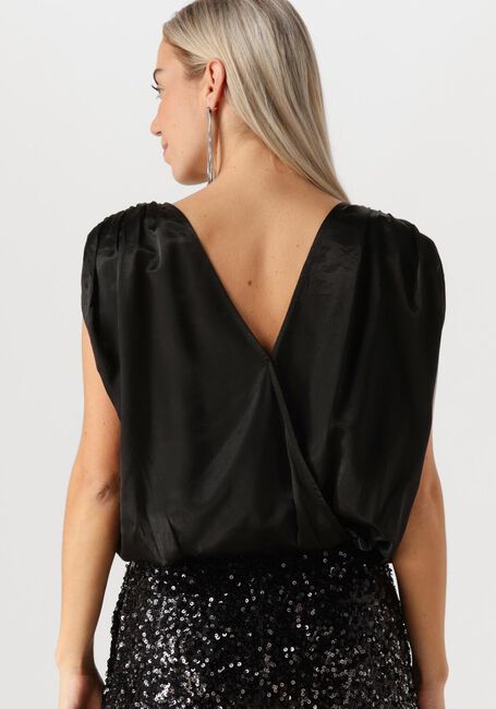 Zwarte MY ESSENTIAL WARDROBE Top ESTELLEMW WRAP TOP - large