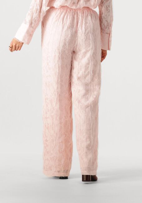 Lichtroze STUDIO AMAYA Wijde broek EMILIA - large