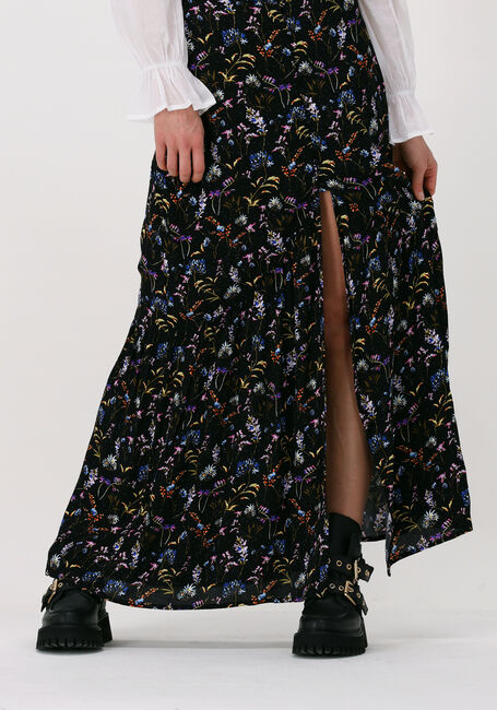 Multi COLOURFUL REBEL Maxirok RIVE WILD FLOWER HIGH LOW SKIRT - large