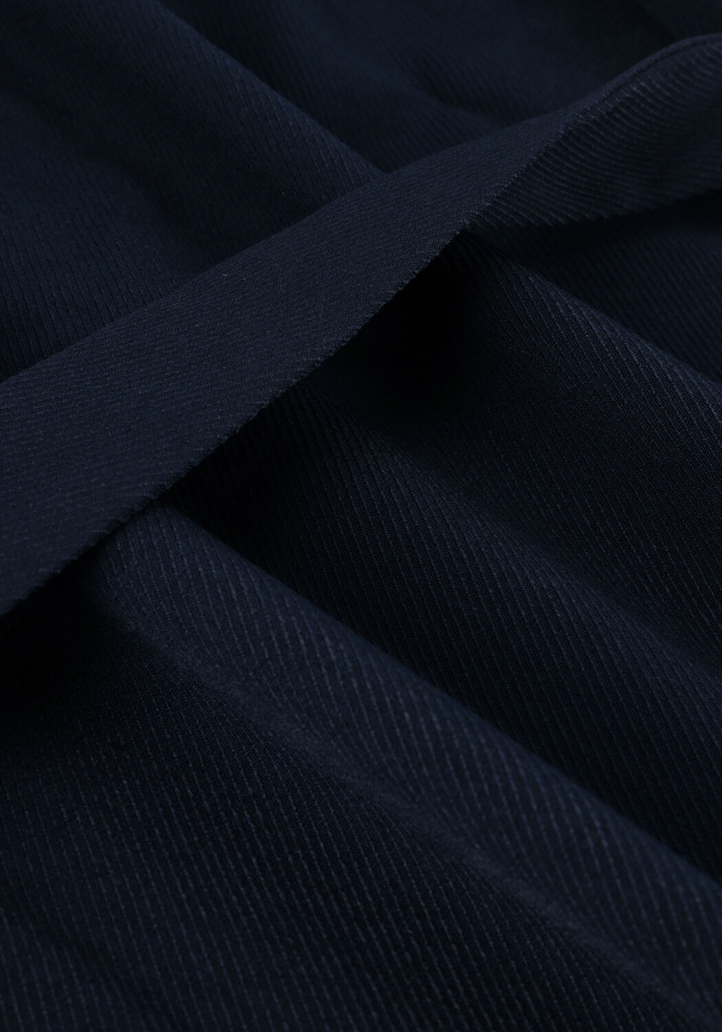 Donkerblauwe ANOTHER LABEL Mini jurk DALYCE DRESS L/S - large