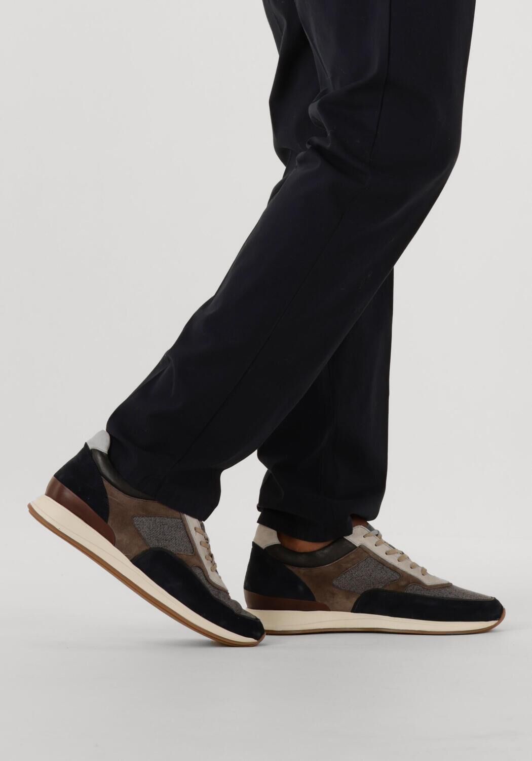 Grijze VAN BOMMEL Lage sneakers SBM-10020 LIBRA - large