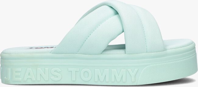Groene TOMMY JEANS Slippers TOMMY JEANS FLATFORM - large