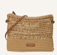 Beige GIANNI CHIARINI Schoudertas VICTORIA - medium