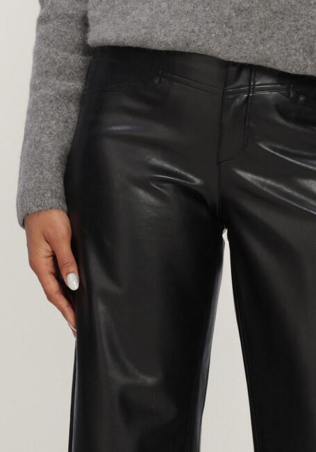 Zwarte CAMBIO Broeken ELIN VEGAN NAPPA LEATHERSTRETCH - large