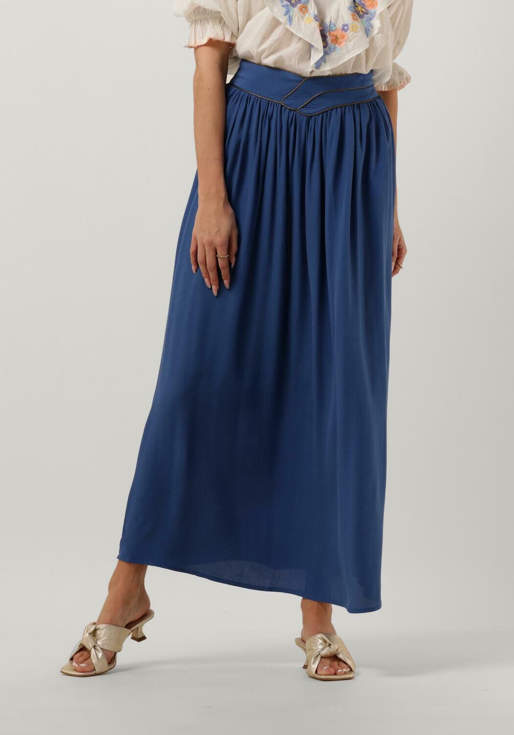 Blauwe LOUIZON Maxirok SUZIE Omoda