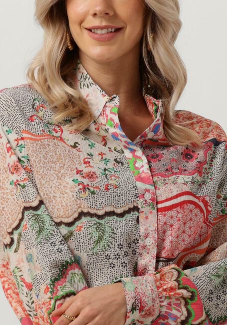 Multi ALIX THE LABEL Blouses LADIES WOVEN FANCY MIX BLOUSE - large
