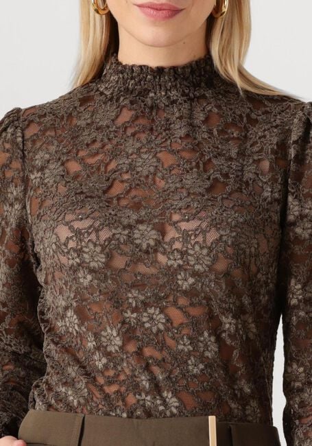 Bruine AAIKO Top TORY LACE PES 199 - large