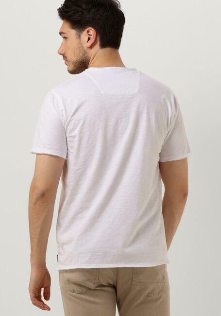 Witte DSTREZZED T-shirt STEWART ORGANIC SLUB JERSEY - large