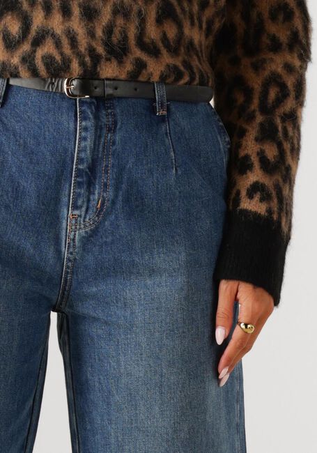Blauwe WITHBLACK Wijde broek WBLMILA HW WIDE DENIM PANT - large