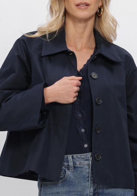 Donkerblauwe ENVII Jassen ENSENECA SHORT JACKET 6988 - large