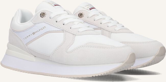 Witte TOMMY HILFIGER Lage sneakers ELEVATED FEMININE RUNNER Witte TOMMY HILFIGER Lage sneakers ELEVATED FEMININE RUNNER - large