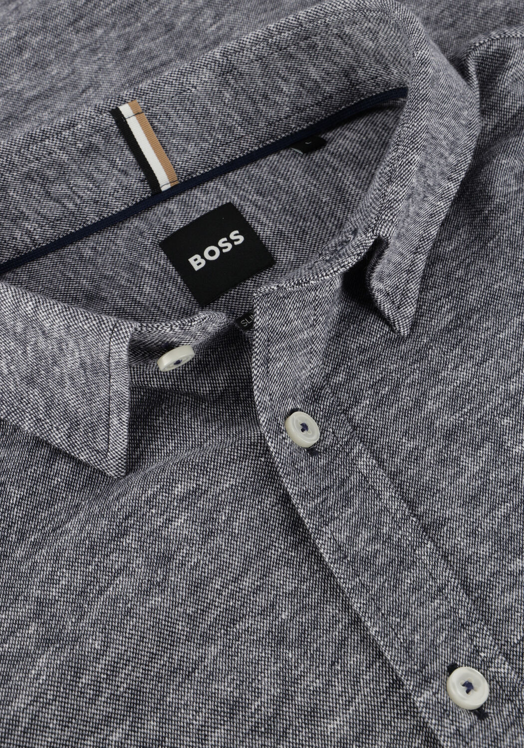 Grijze BOSS BLACK Klassiek overhemd C-ROAN-KENT-C1-243 - large
