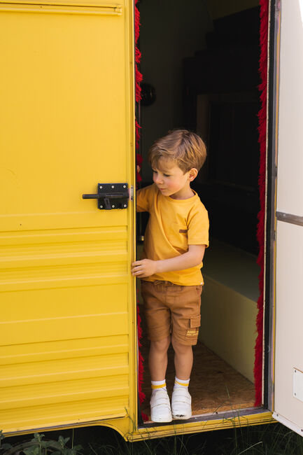 Bruine KOKO NOKO Korte broek R50875 Bruine KOKO NOKO Korte broek R50875 - large