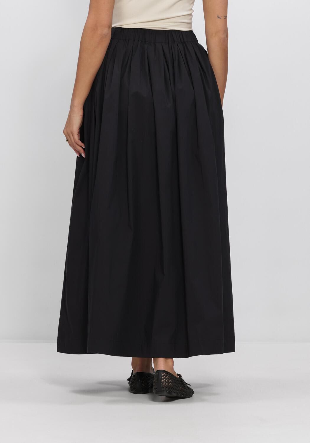 Zwarte OBJECT Midirok OBJPAIGE  HW SKIRT - large