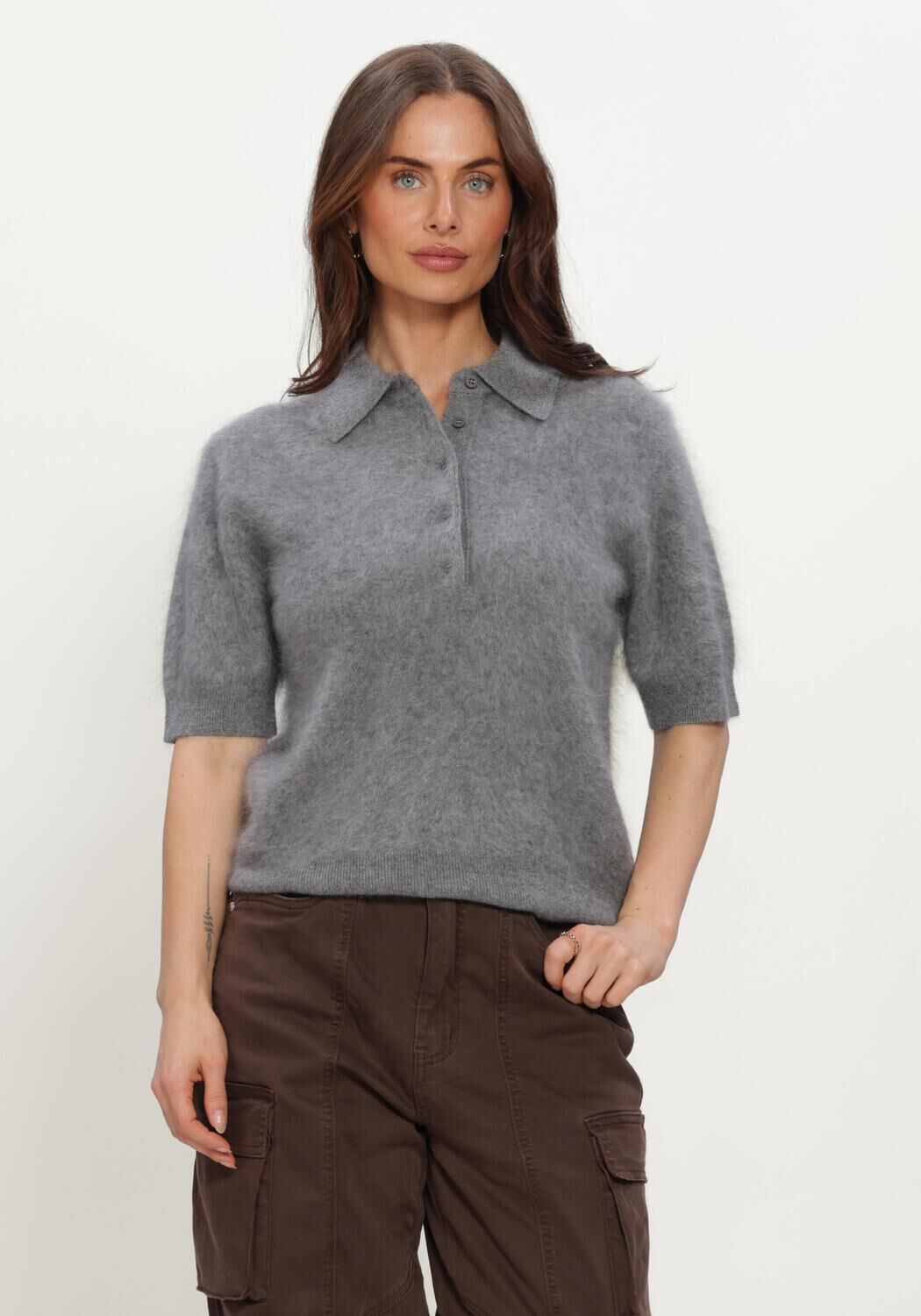 Grijze LINA LOCCHI Trui LL-BETTY - large