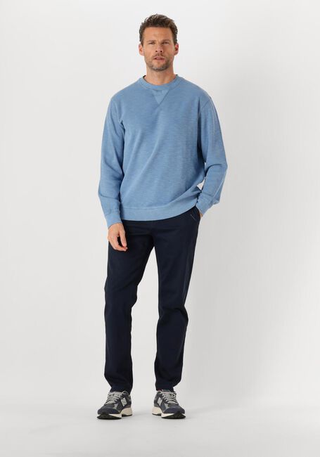 Blauwe SCOTCH & SODA Sweater GARMENT DYE STRUCTURED SWEATSHIRT - large