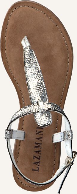 Zilveren LAZAMANI Platte sandalen 75.616 Zilveren LAZAMANI Platte sandalen 75.616 - large