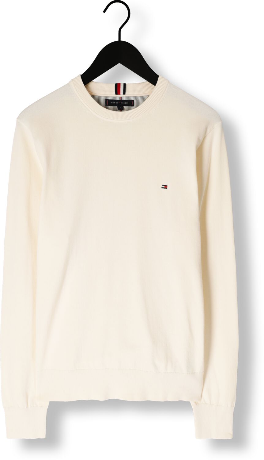 TOMMY HILFIGER Heren Truien & Vesten 1985 Crew Neck Sweater Gebroken Wit
