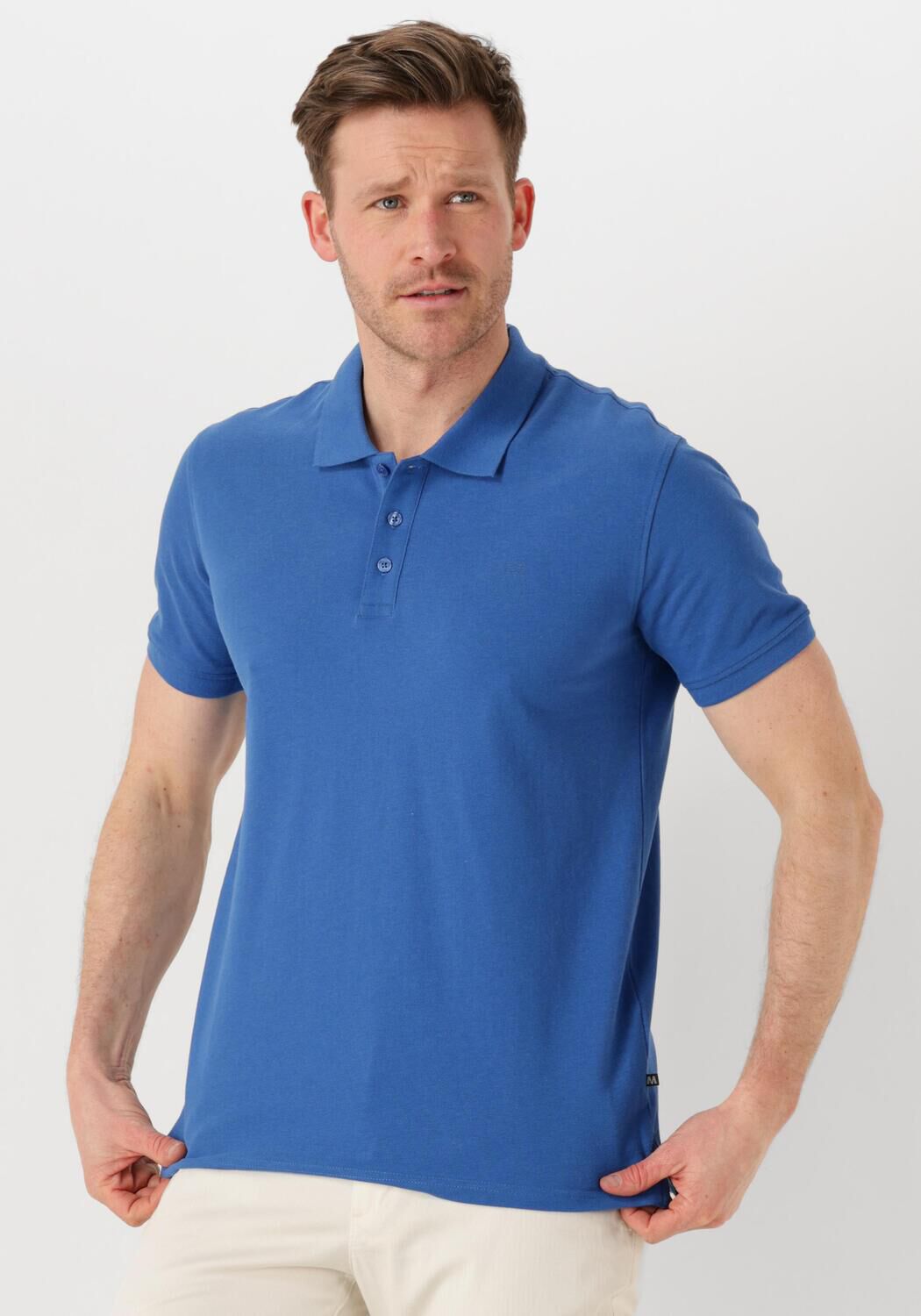 MATINIQUE Heren Polo's & T-shirts Mapoleo Melange Blauw