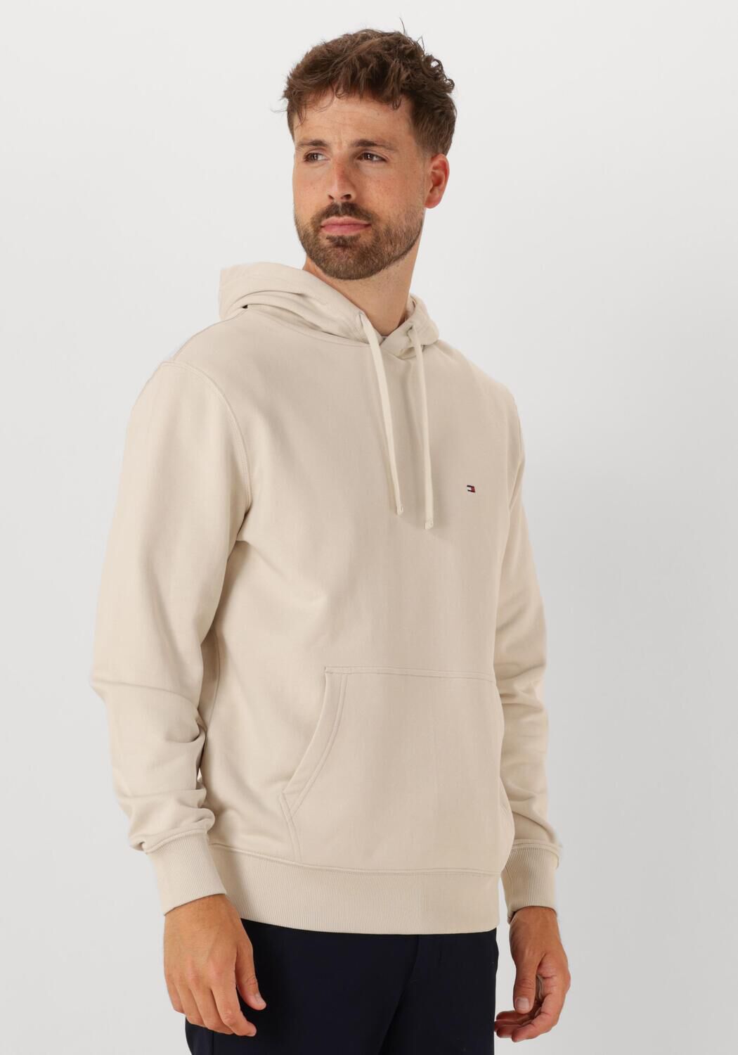 TOMMY HILFIGER Heren Truien & Vesten Essential Terry Hoody Beige