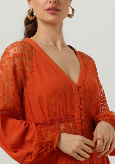 Oranje Y.A.S. Mini jurk YASMEZA LS DRESS S. - large