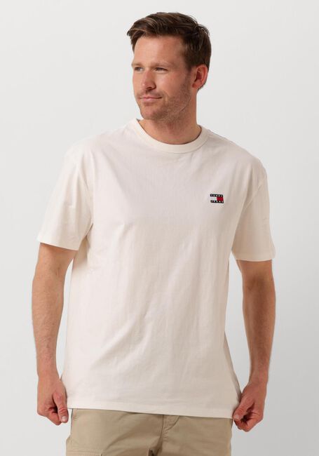 Gebroken wit TOMMY JEANS T-shirt TJM REG BADGE TEE EX - large