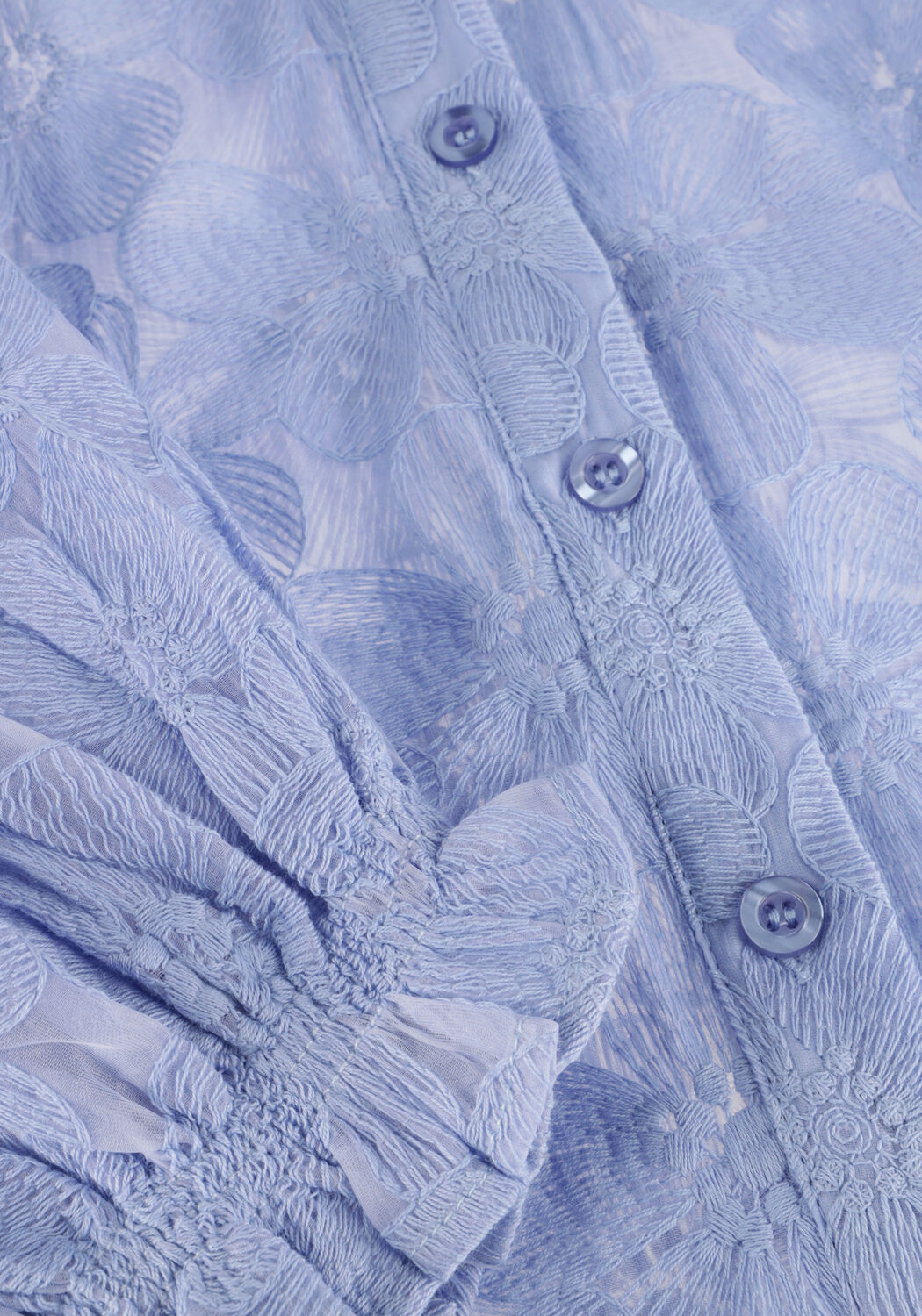 Lichtblauwe YDENCE Blouses BLOUSE BIRDIE - large