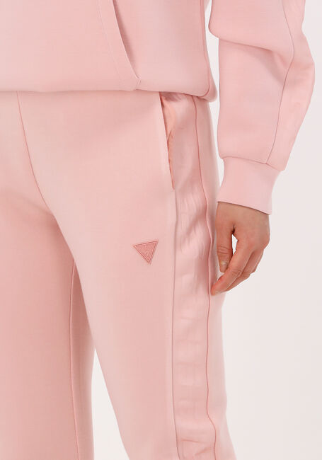 Lichtroze GUESS Joggingbroek ALLIE SCUBA CUFF - large