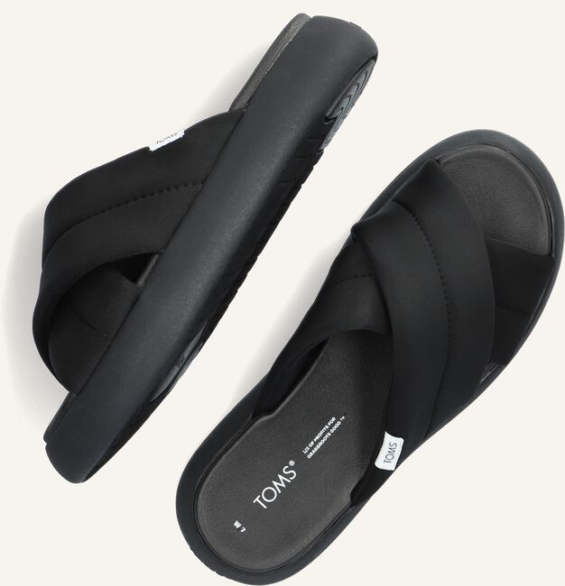 Zwarte TOMS Slippers ALPARGATA MALLOW CROSSOVER Zwarte TOMS Slippers ALPARGATA MALLOW CROSSOVER - large
