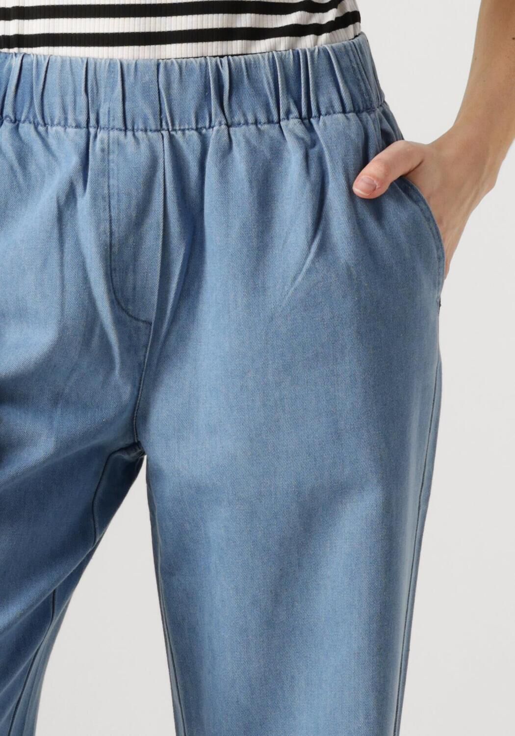 MINUS Dames Broeken Bora Mid Waist Pant Blauw