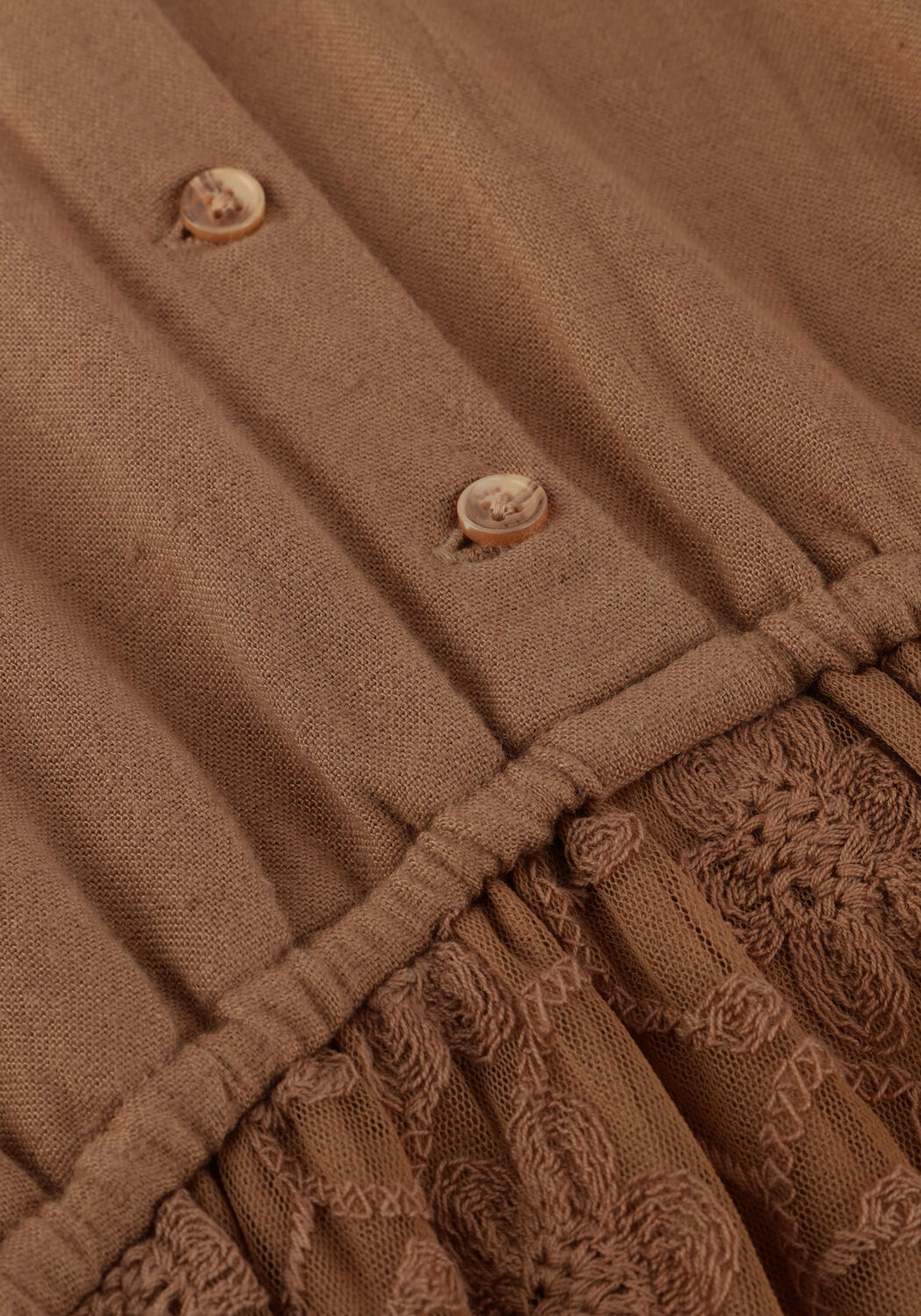 Bruine BAJE STUDIO Mini jurk CLAUDIE - large