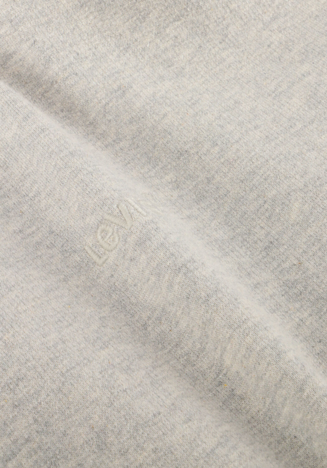 Lichtgrijze LEVI'S Sweater AUTHENTIC CREW - large