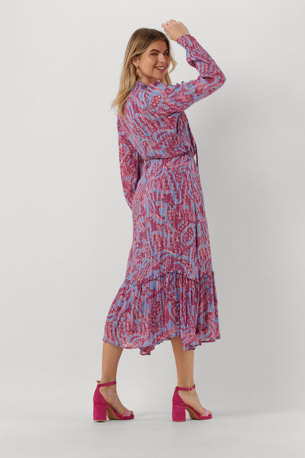 Paarse FABIENNE CHAPOT Midi jurk MARILENE DRESS 117 - large