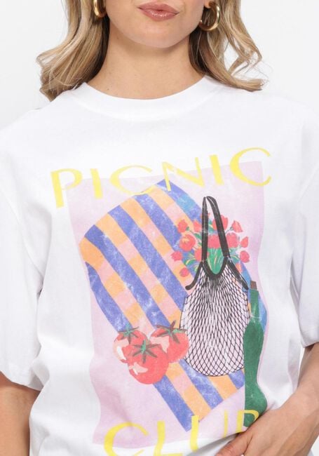 Witte EDITED T-shirt XIA T-SHIRT - large