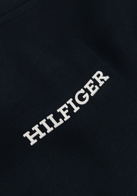 Donkerblauwe TOMMY HILFIGER Sweater MONOTYPE SWEATSHIRT - large
