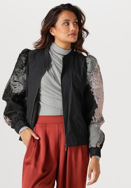 Multi SUMMUM Blazers BOMBER JACKET LEAVES JACQUARD - large