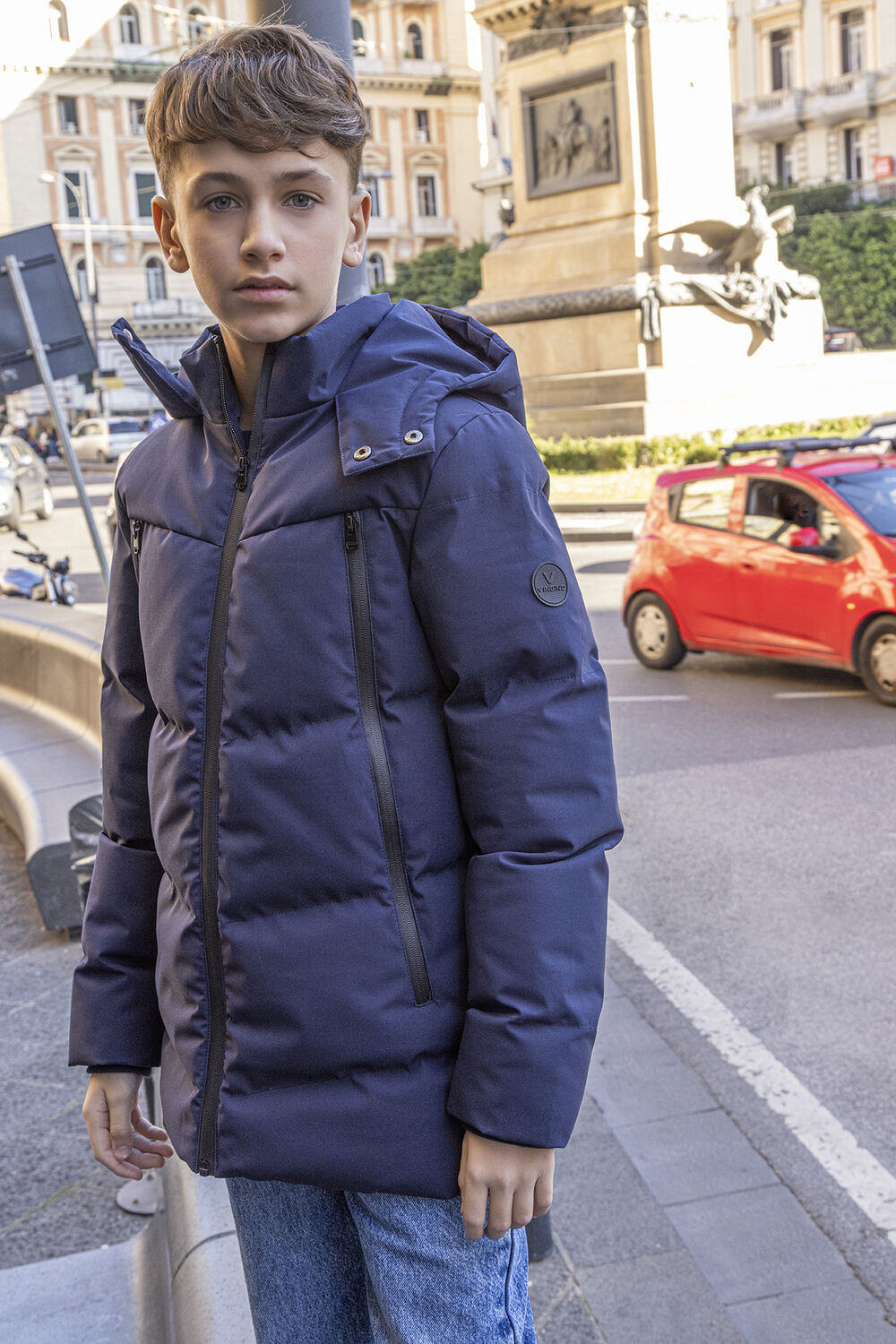 VINGINO Jongens Jassen Thard Donkerblauw