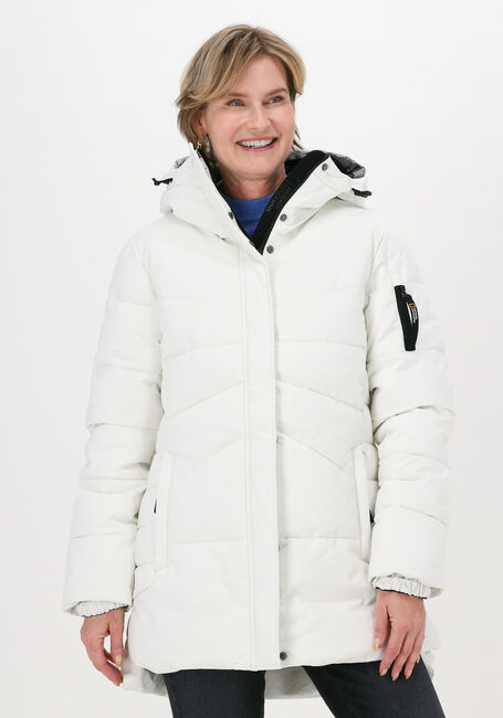 Gebroken wit NATIONAL GEOGRAPHIC Parka's HOODED COAT WOMEN - large