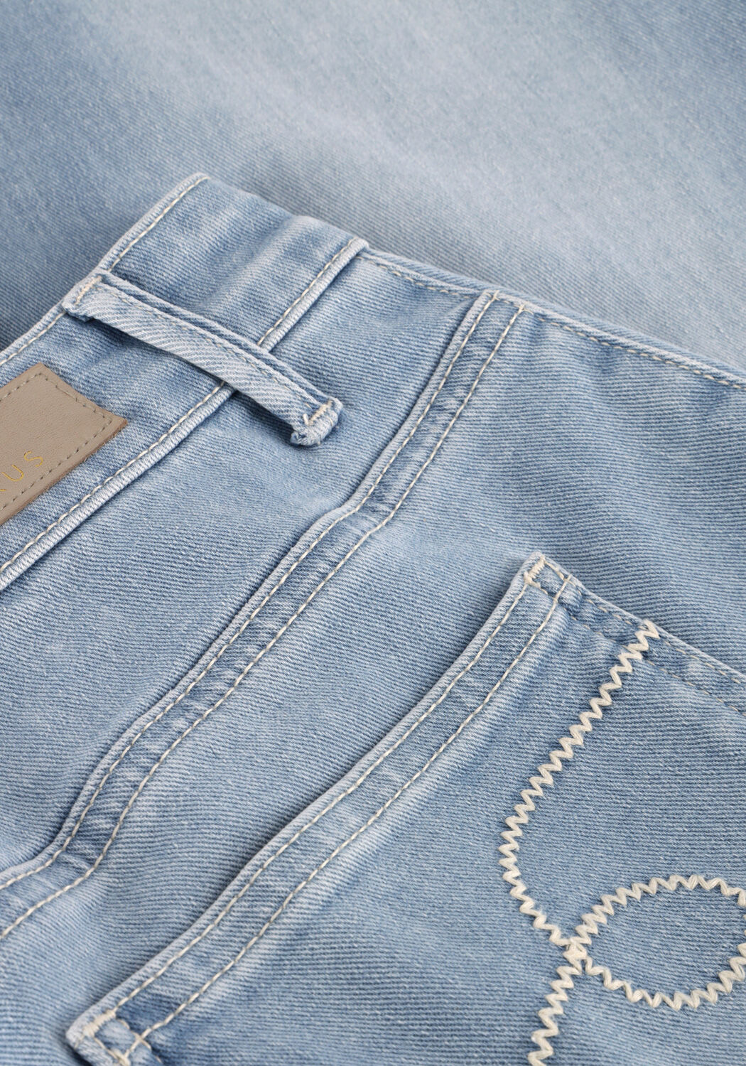 Lichtblauwe NUKUS Pantalon SCARLET PANTS - large