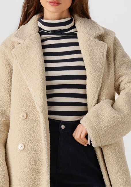 Beige PENN & INK Mantel COAT W25C309 - large