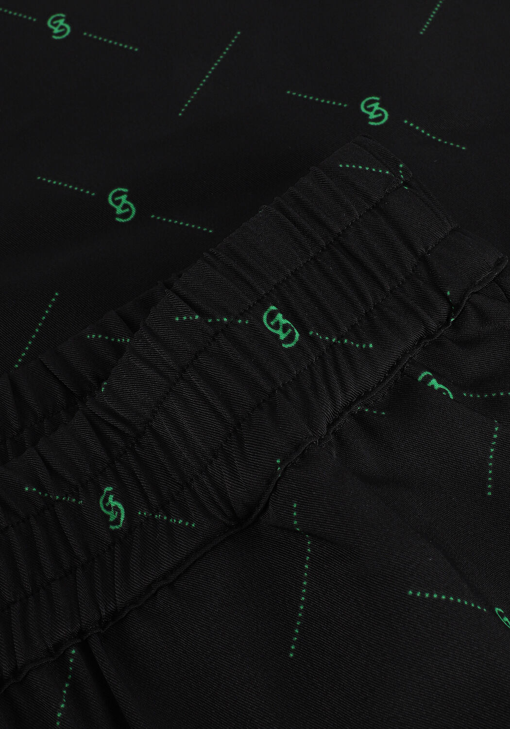 Zwarte GESTUZ Wijde broek HANNIE HW PANTS - large