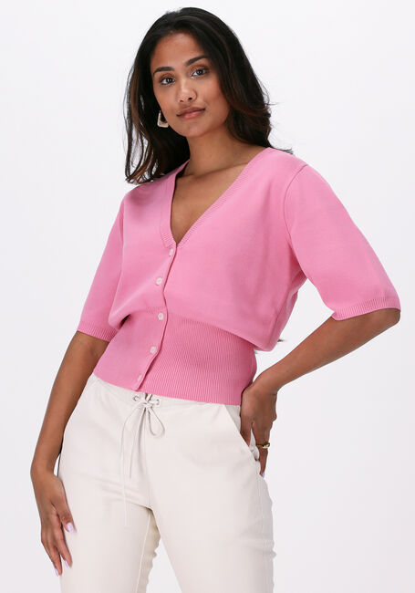Roze GESTUZ Vest MATTHEAGZ SS RIB CARDIGANV - large
