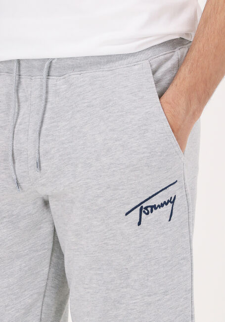Lichtgrijze TOMMY JEANS Joggingbroek TJM SIGNATURE SWEATPANT - large