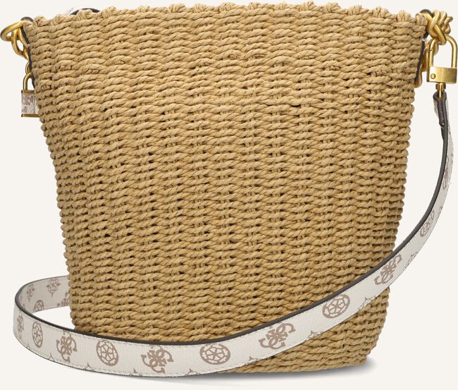 Beige GUESS Handtas LILICA BUCKET Beige GUESS Handtas LILICA BUCKET - large