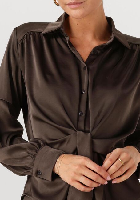 Bruine NEO NOIR Blouses NAJA SATIN SHIRT - large