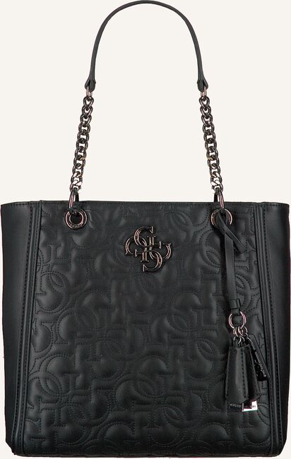 Zwarte GUESS Handtas NEW WAVE TOTE Zwarte GUESS Handtas NEW WAVE TOTE - large
